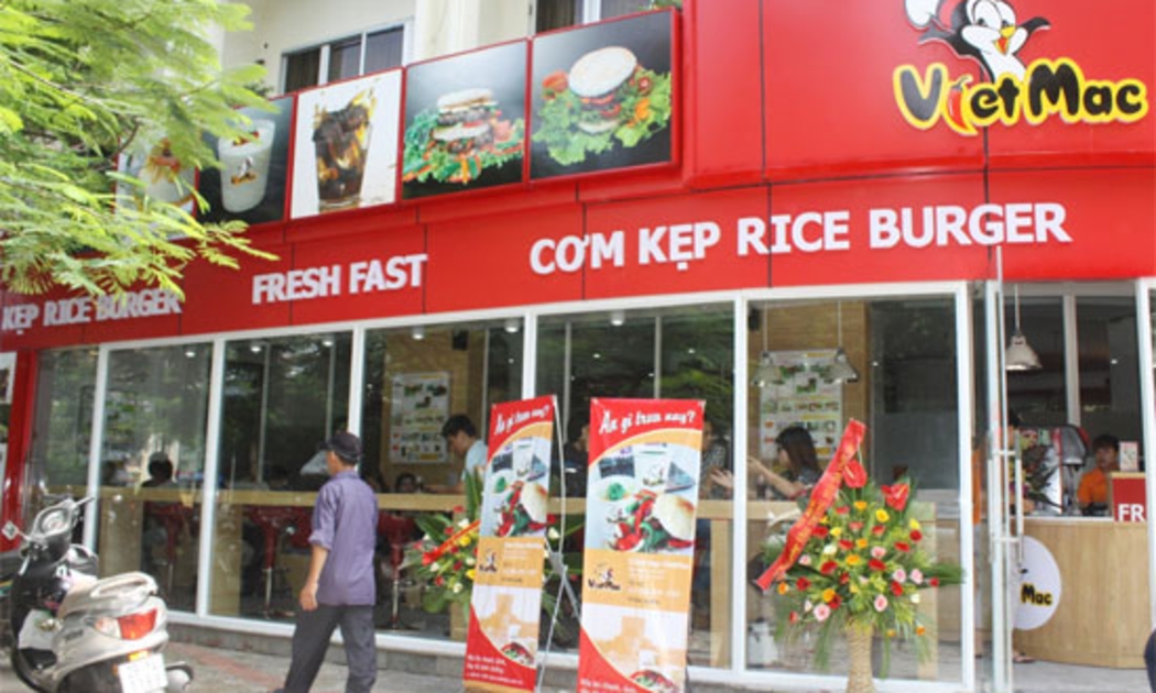 Một cửa hàng VietMac tại Hà Nội.