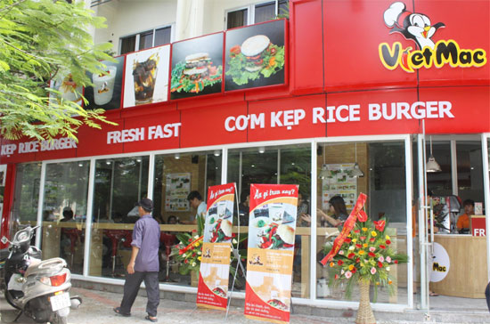 Một cửa hàng VietMac tại Hà Nội.