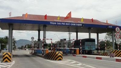 Trạm thu phí Cam Thịnh (Khánh Hoà).