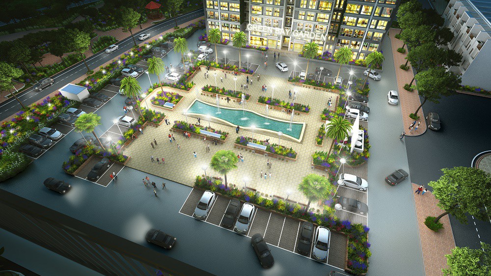 Dự án Green Bay Garden thuộc Khu đô thị Halong Marina rộng 248ha, Bãi Cháy, Hạ Long, Quảng Ninh do BIM Land thuộc BIM Group làm chủ đầu tư.