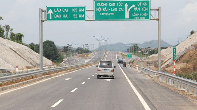 Dự án đường cao tốc Tuyên Quang - Phú Thọ sẽ kết nối với cao tốc Nội Bài - Lào Cai.