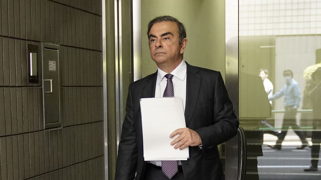 Carlos Ghosn bị bắt tại Nhật vào tháng 11/2018 với loạt cáo buộc gian lận tài chính - Ảnh: Bloomberg.