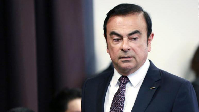 Cựu chủ tịch Nissan, Carlos Ghosn - Ảnh: AP.