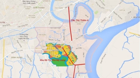 Dự án cầu Thủ Thiêm 4 có tổng mức đầu tư 5.253 tỷ đồng.