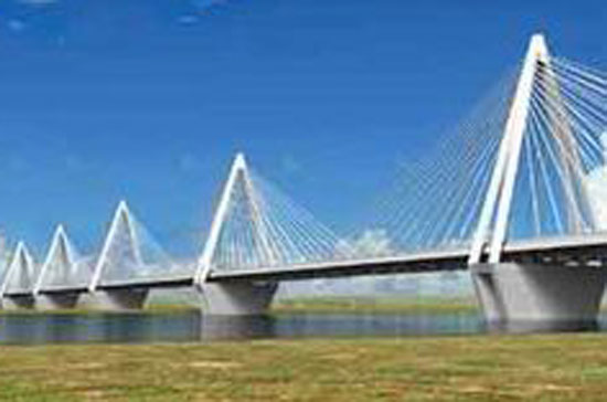 Phối cảnh cầu Nhật Tân tương lai.