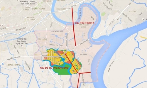 Đồng ý chủ trương làm cầu dây văng dài 2,1 km tại Tp.HCM