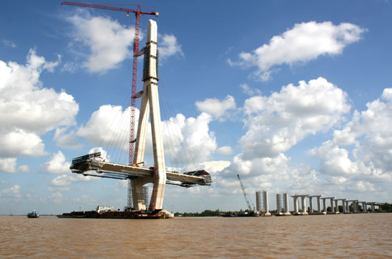 Vốn ODA giúp cải thiện nhiều công trình hạ tầng quan trọng.