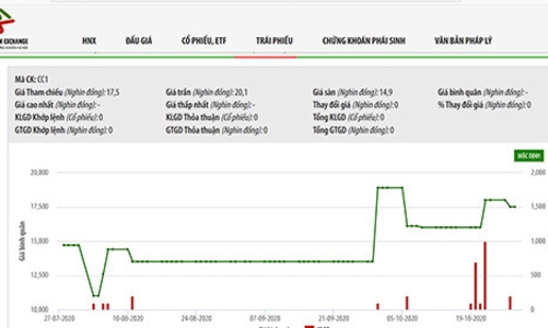 Bộ Xây dựng thoái 40,53% vốn tại CC1, ước thu về hơn nghìn tỷ