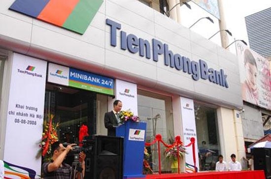Lễ khai trương một chi nhánh mới của Ngân hàng TiênPhongBank tại Hà Nội.