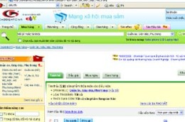 Giao diện của trang www.chodientu.vn