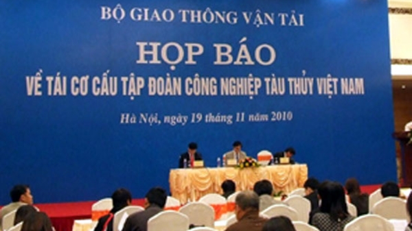 Vinashin chỉ còn nợ 53.054 tỷ đồng