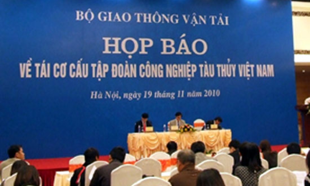Nhiều thông tin mới về Vinashin đã được công bố tại cuộc họp báo.