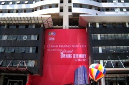 Tòa tháp CEO cao 27 tầng nhưng đã được khách hàng đăng ký thuê hết sau 3 tháng khai trương - Ảnh: T. Nguyên.