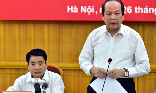 Yêu cầu Hà Nội giải quyết ngay 4 vấn đề
