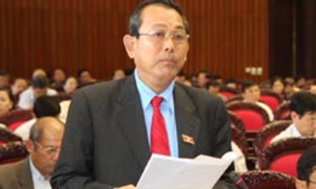 Chánh án Tòa án Nhân dân Tối cao Trương Hòa Bình.