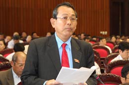 Chánh án Tòa án Nhân dân Tối cao Trương Hòa Bình.