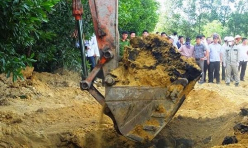Khởi tố vụ án tự ý chôn lấp chất thải từ Formosa
