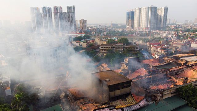 Sự cố cháy nổ tại Công ty Cổ phần Bóng đèn Phích nước Rạng Đông. 