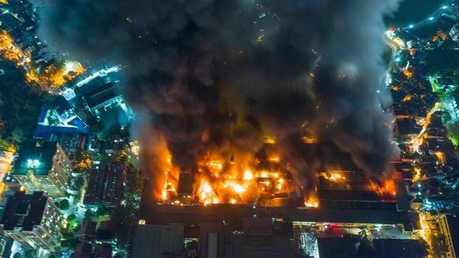 Rạng Đông đang làm rõ nguyên nhân gây cháy.