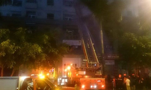 Cháy chung cư Xa La của tập đoàn Mường Thanh