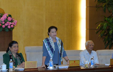 Chủ tịch Quốc hội Nguyễn Thị Kim Ngân.