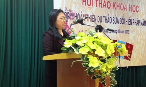 Góp ý sửa Hiến pháp: Để dân bầu Chủ tịch nước