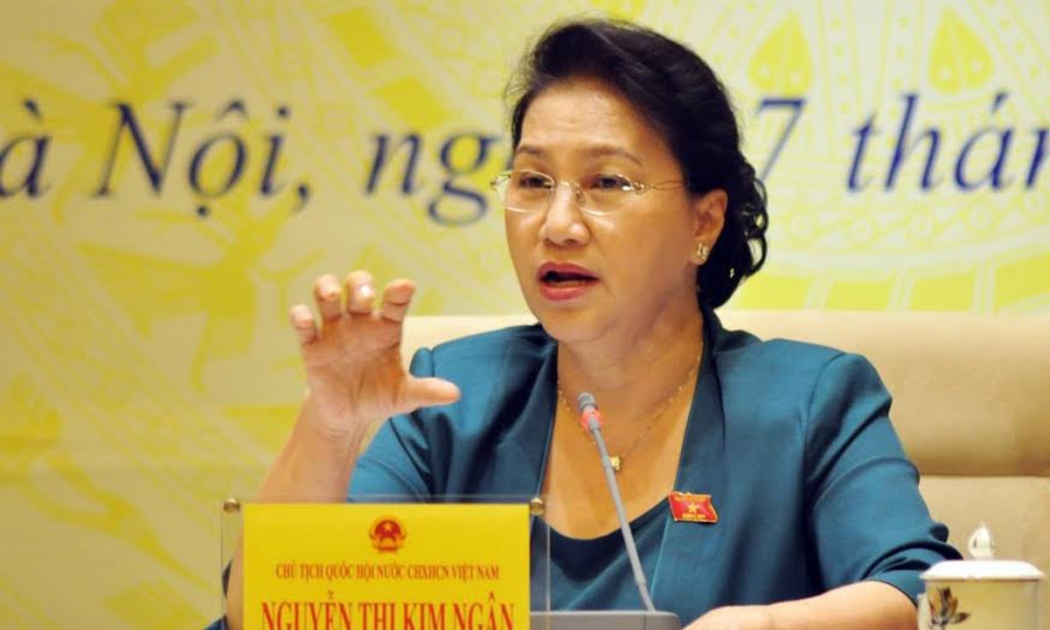 Chủ tịch Quốc hội Nguyễn Thị Kim Ngân.