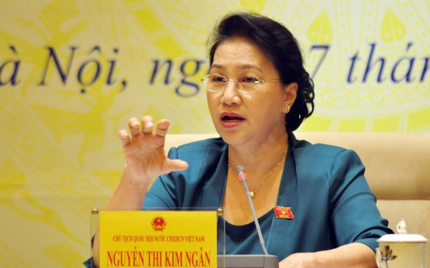 Chủ tịch Quốc hội Nguyễn Thị Kim Ngân.