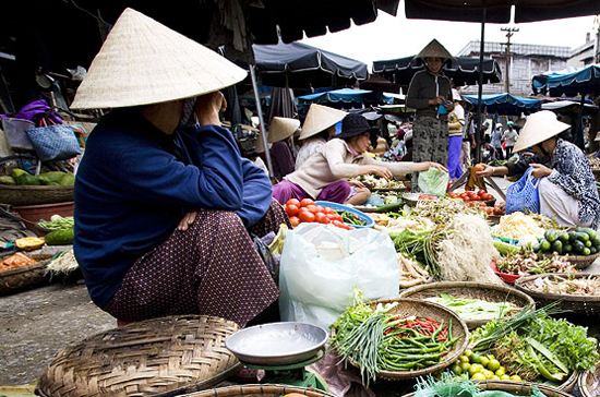 Thực phẩm và rau xanh tăng giá rất mạnh trong thờ gian gần đây.