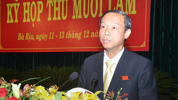 Tân Chủ tịch UBND tỉnh Bà Rịa - Vũng Tàu từng là Trưởng ban Nội chính tỉnh, Bí thư Huyện ủy Xuyên Mộc.