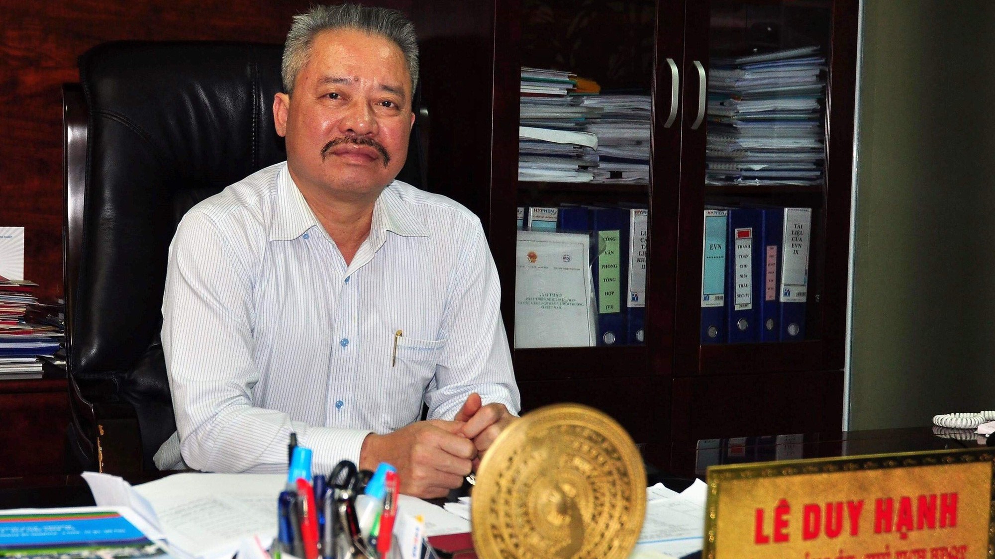 Chủ tịch Hội đồng quản trị Công ty Nhiệt điện Quảng Ninh Lê Duy Hạnh.