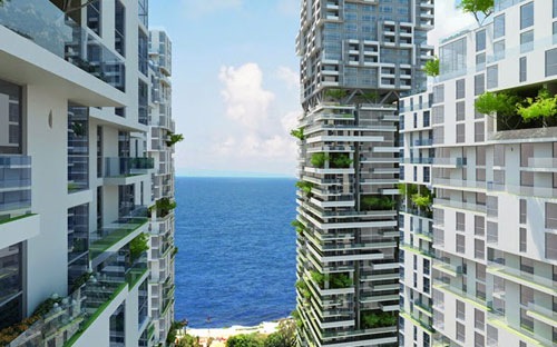 Một dự án nghỉ dưỡng ven biển Đà Nẵng.<br>