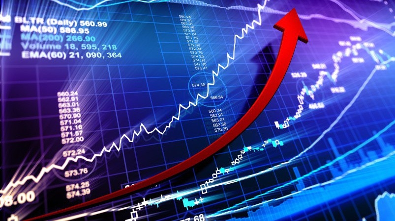 Mức vốn hóa thị trường trong gần 5 tháng tương đương 76,8% GDP. (Ảnh minh họa)