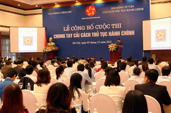 Cuộc thi nhằm tìm ra các sáng kiến mới trong cải cách thủ tục hành chính.