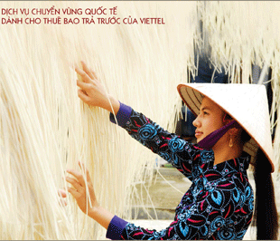 Mức phí sử dụng roaming của Viettel là 10.000 đồng/lần.