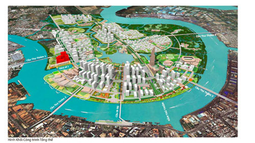 Vị trí Thủ Thiêm River Park.