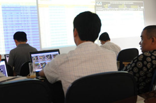 5 phiên tăng điểm liên tiếp đang tạo tâm lý ổn định cho nhà đầu tư, nhất là trong bối cảnh thiếu những thông tin tác động đủ mạnh - Ảnh: Quang Liên.