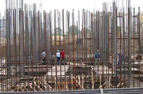 Xây dựng là ngành chịu tác động lớn nhất trong việc thiếu vốn.