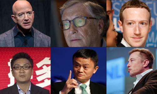 Trừ Jeff Bezos, giới tỷ phú công nghệ 