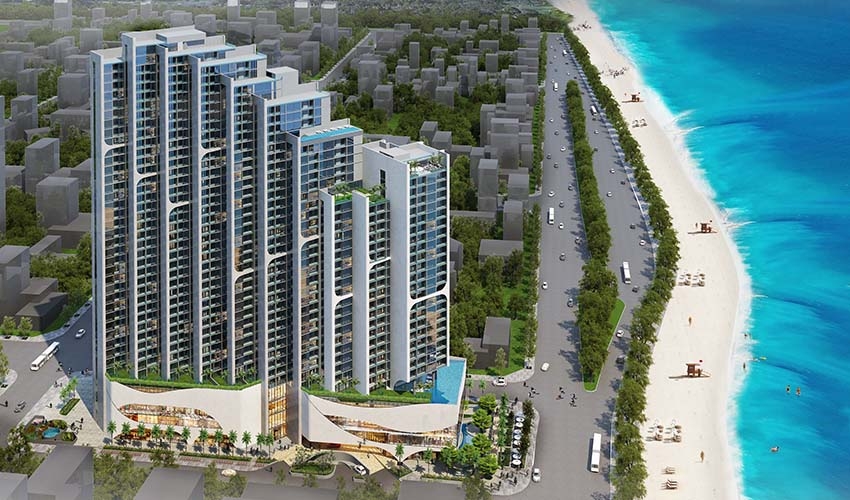 Phối cảnh dự án Scenia Bay Nha Trang.<br>