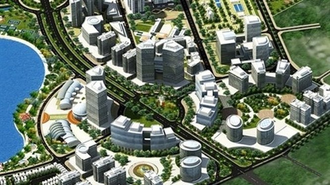 Quy hoạch công viên phần mềm tại Đông Anh. 
