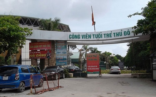 Trong công viên Tuổi Trẻ từng được thành phố phê duyệt cho xây dựng một dự án bất động sản cao 64 tầng.<br>