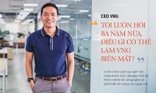 CEO VNG: “Tôi luôn hỏi ba năm nữa, điều gì có thể làm VNG biến mất”?