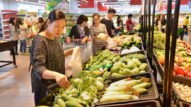 Trong ngành bán lẻ, mặt hàng lương thực, thực phẩm có mức tăng trưởng cao nhất với 12,7%