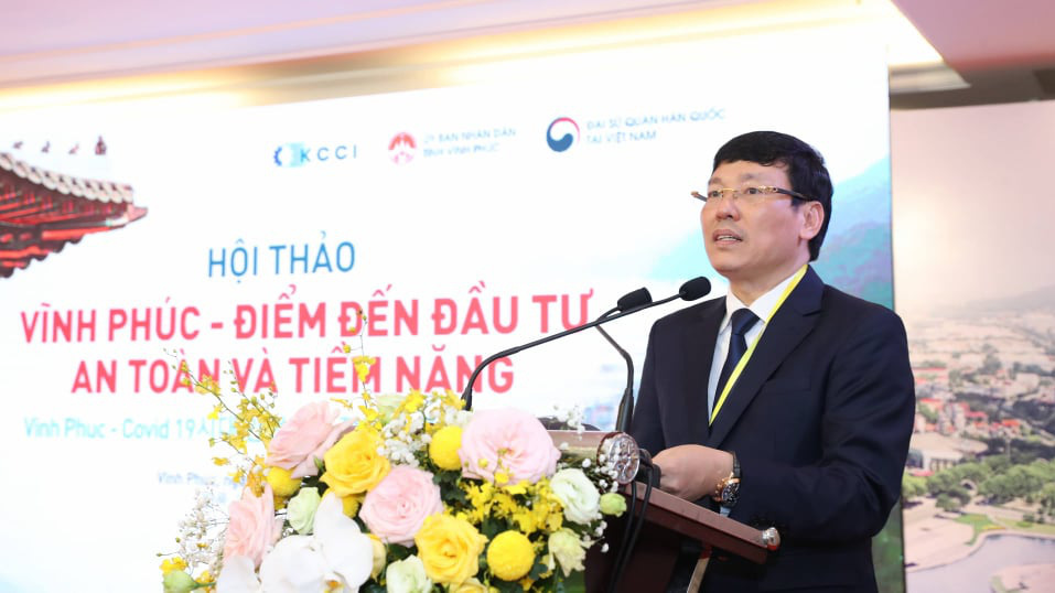 Ông Lê Duy Thành, Chủ tịch Ủy ban nhân dân tỉnh Vĩnh Phúc