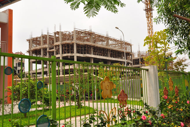 Hiện dự án CT6 đang được xây dựng thô đến tầng 5, dự kiến hoàn thành và bàn giao vào quý 1/2014.