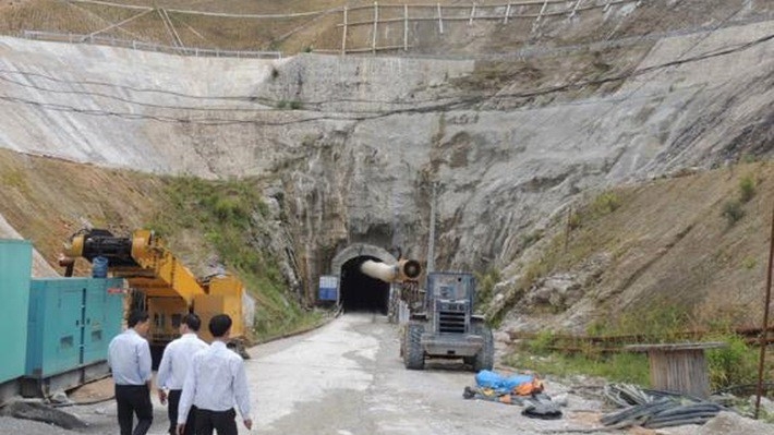 Một góc thuỷ điện Thượng Kon Tum.