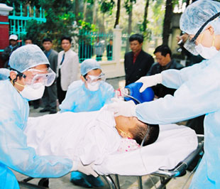 Số bệnh nhân dương tính với cúm A/H1N1 ở nước ta đang không ngừng tăng lên. Ảnh minh họa 