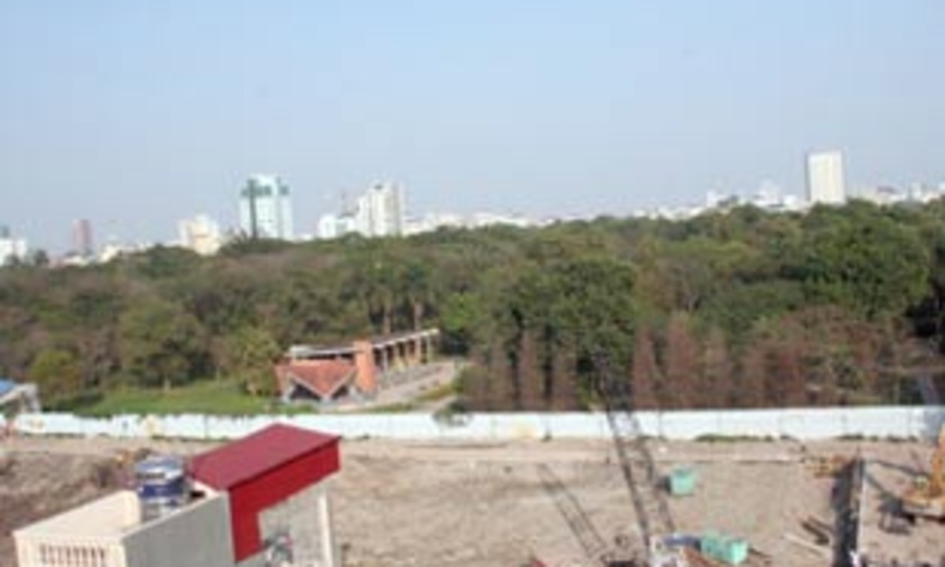 Theo báo cáo của chủ đầu tư, đến thời điểm này, dự án đã hoàn thành phần móng cọc và đang làm tường vây, vốn đầu tư đã thực hiện khoảng 14,5 triệu USD.