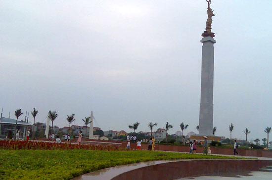 Công viên Hòa Bình  - một trong những công viên mới xây dựng tại Hà Nội.